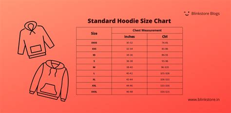 xl hoodie measurements.